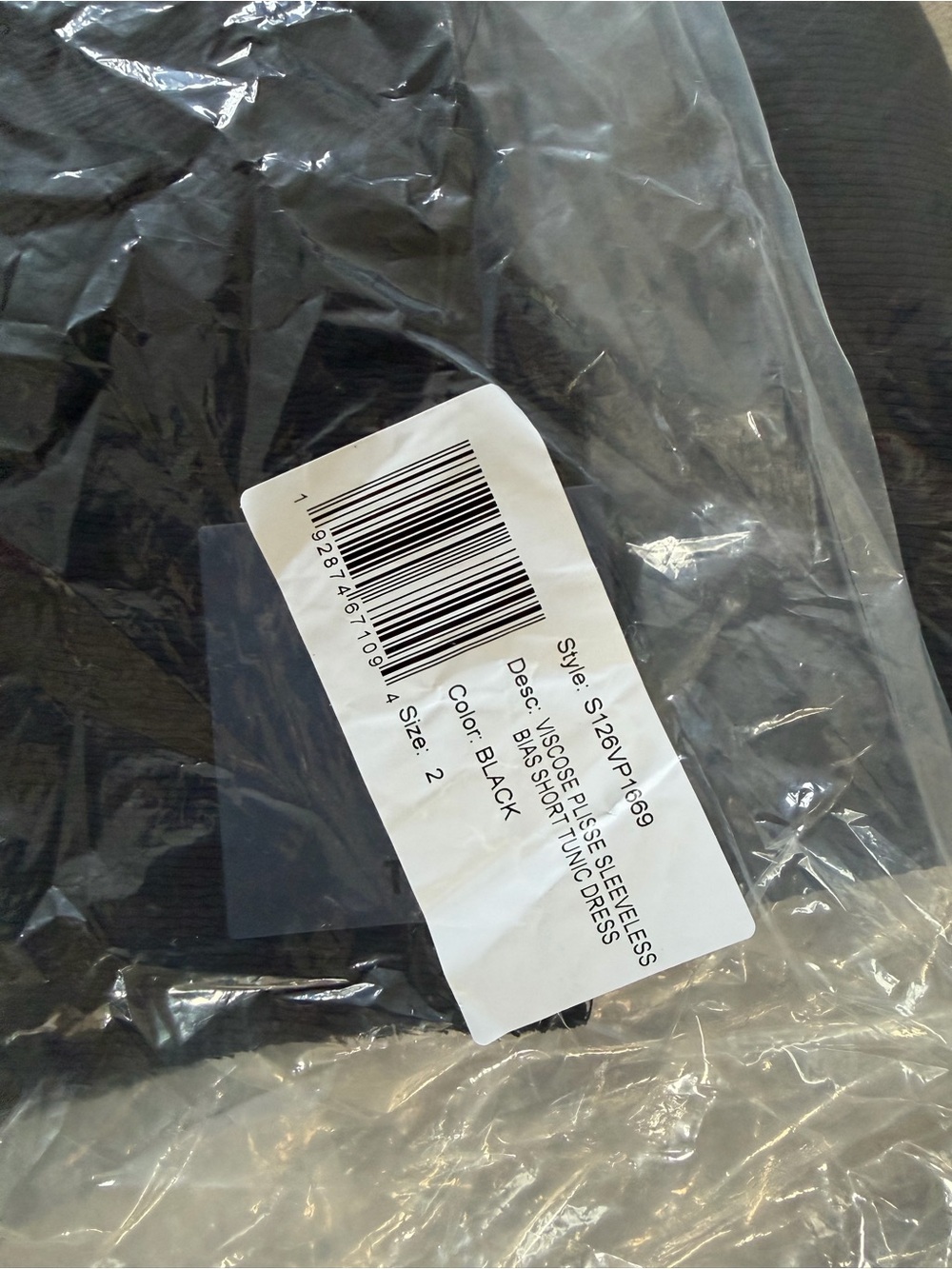 NWT* Tibi Viscose Plisse Sleeveless Bias Short Tunic Dress - size 2 - Picture 9 of 9